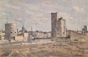 La Rochelle (mk11) Jean Baptiste Camille  Corot